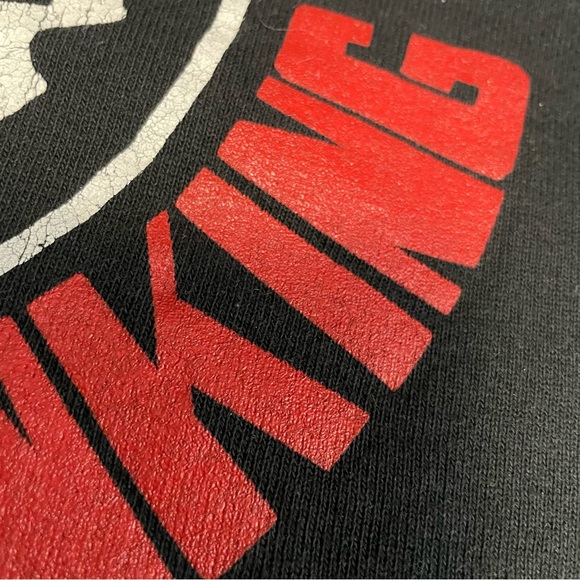 Vintage Black Crewneck Sweatshirt Sugarloaf Skiing and Drinking Club Women XL - Picture 9 of 10